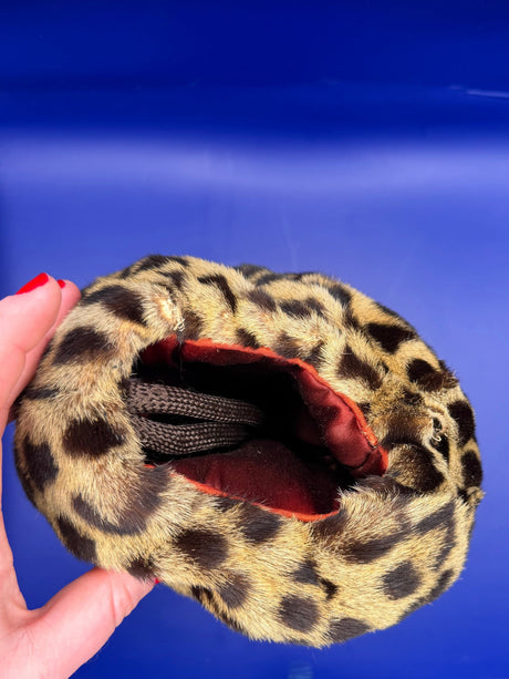 Rare Vintage Ocelot Muff