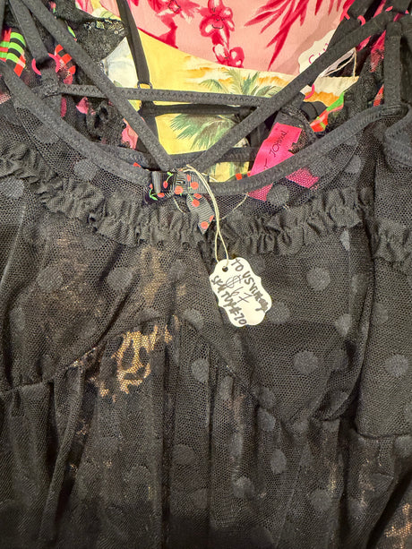 Betsey Johnson sheer tank/dress - TUV #70