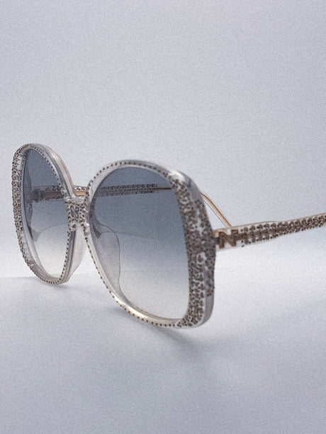 "Bleu Cristal" 1960s Nina Ricci Sunglasses