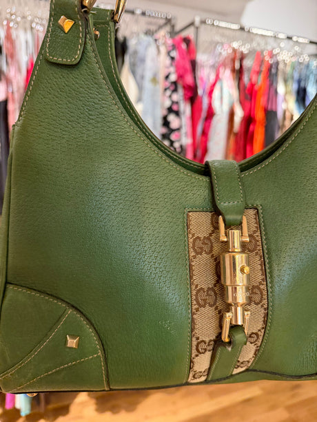 Green Gucci Jackie - sku TUV #5678