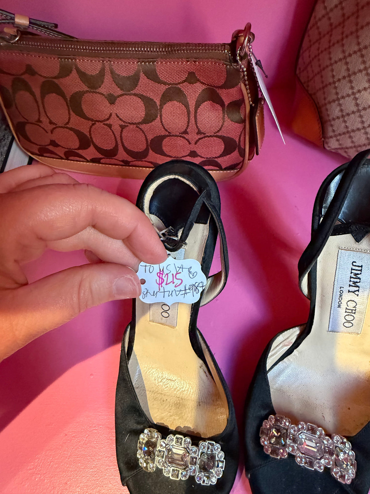 Jimmy Choo crystal pumps size 36 - sku tuv #987