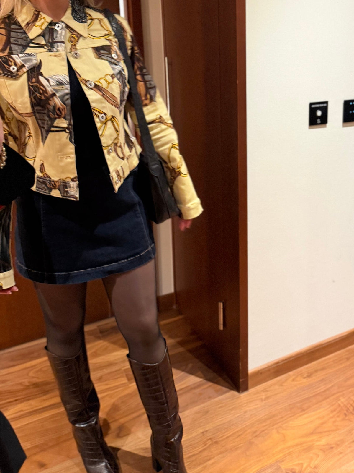 Rare Dolce & Gabbana Equestrian 90s Jean Jacket - Size S