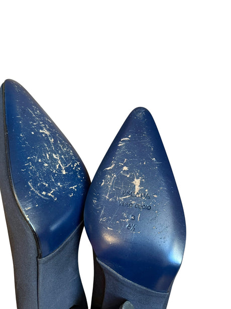 Escada black and white embroidery heels (6.5B)