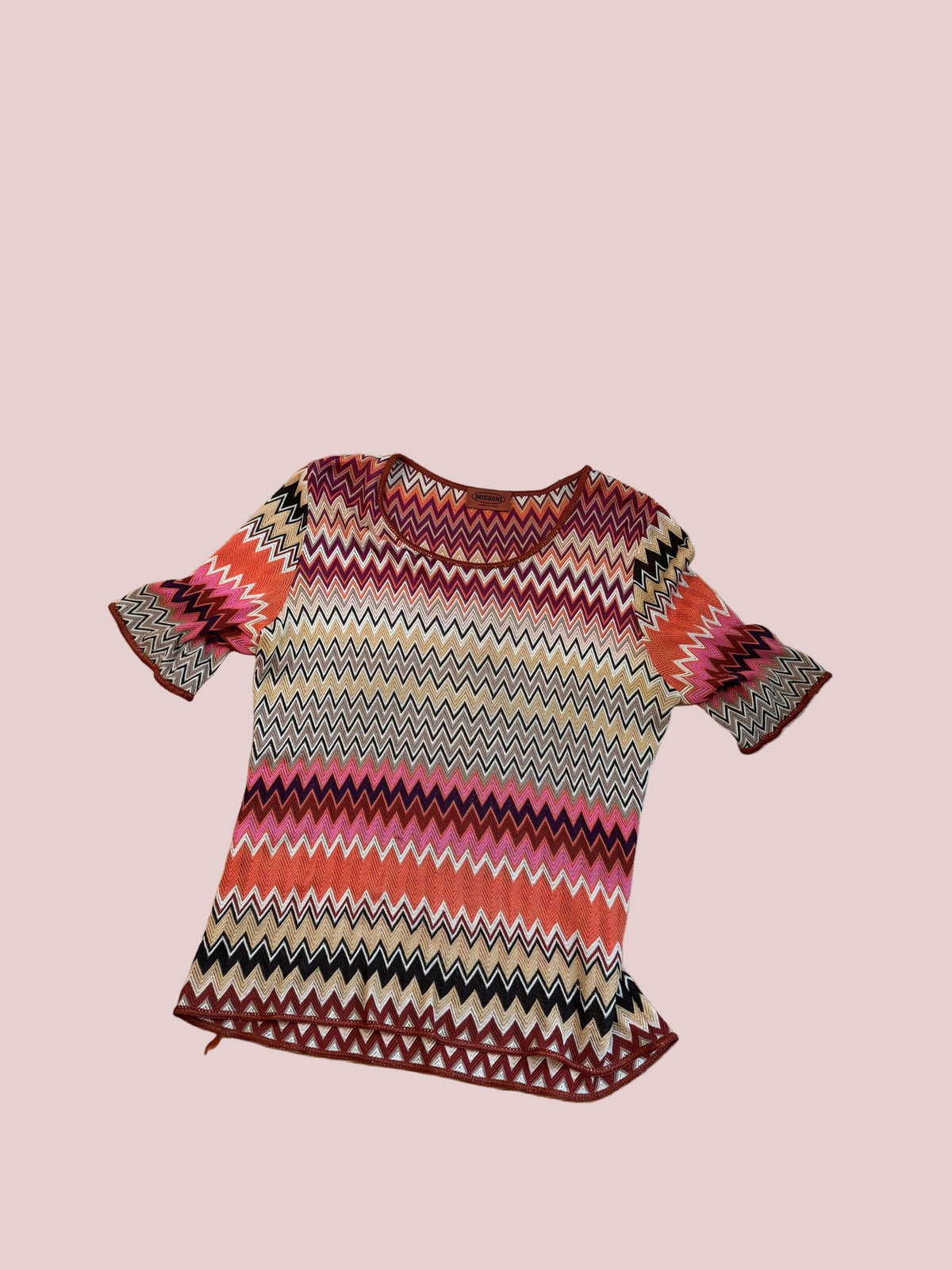 “As is” vintage Missoni shirt and skirt 2 piece set TUV #32135