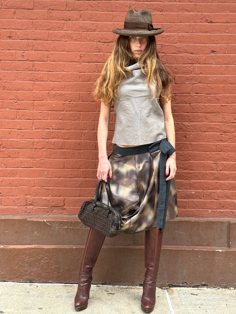 Marni Winter 2012 Silk Skirt