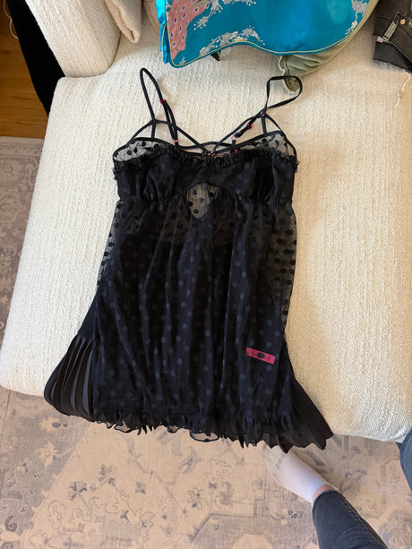 Betsey Johnson sheer tank/dress - TUV #70