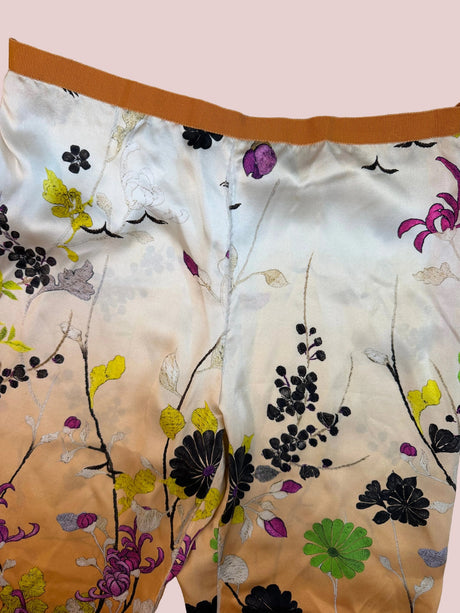 Rare “as is” Jean Paul Gaultier 2001 silk runway pants TUV #32156