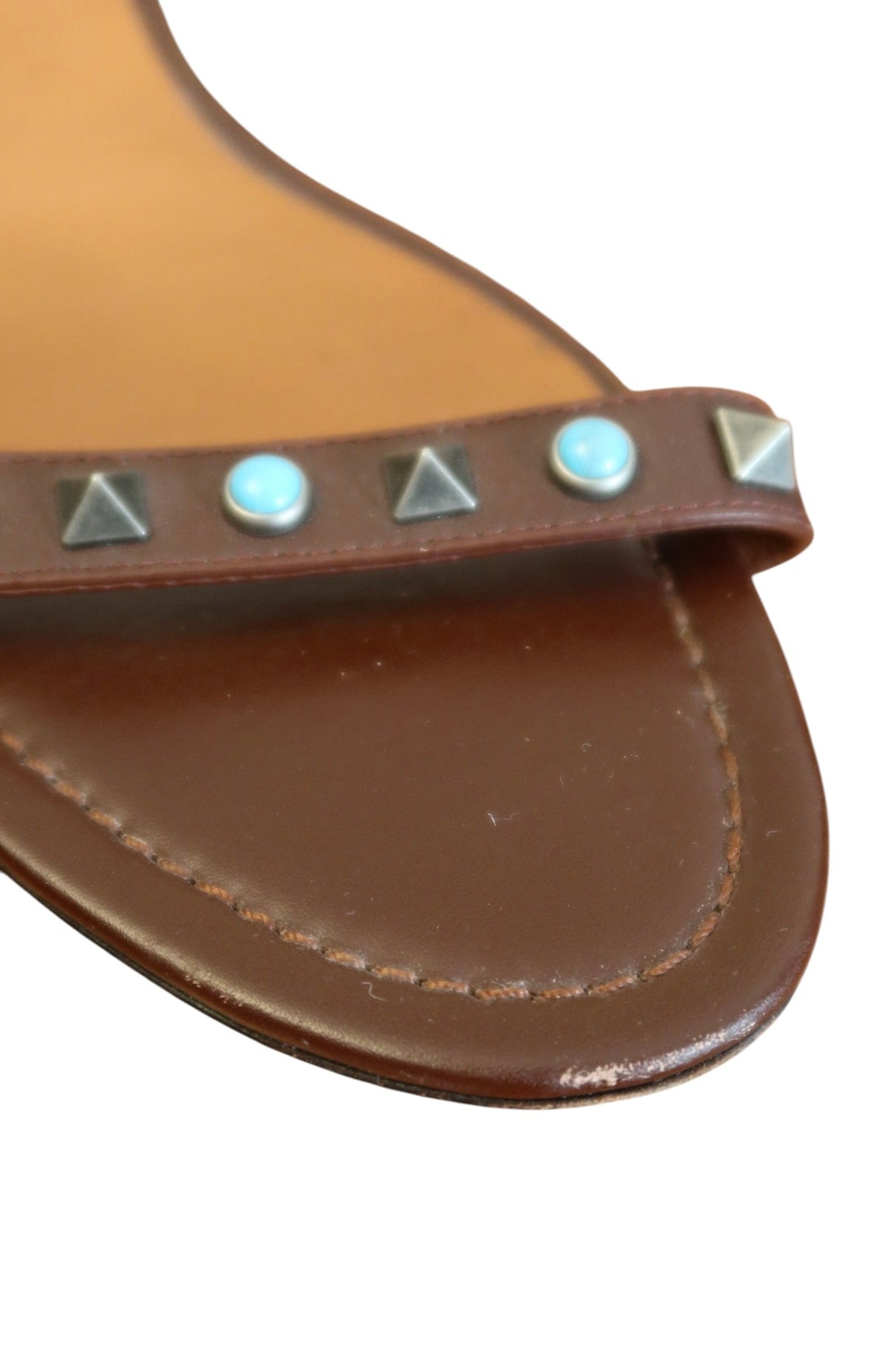 Valentino Aztec style rockstud sandals (39)