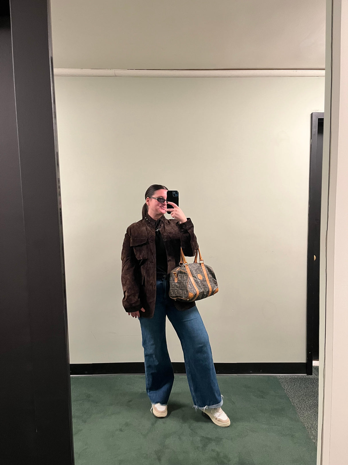 Vintage 90s Zucca Boston Bag
