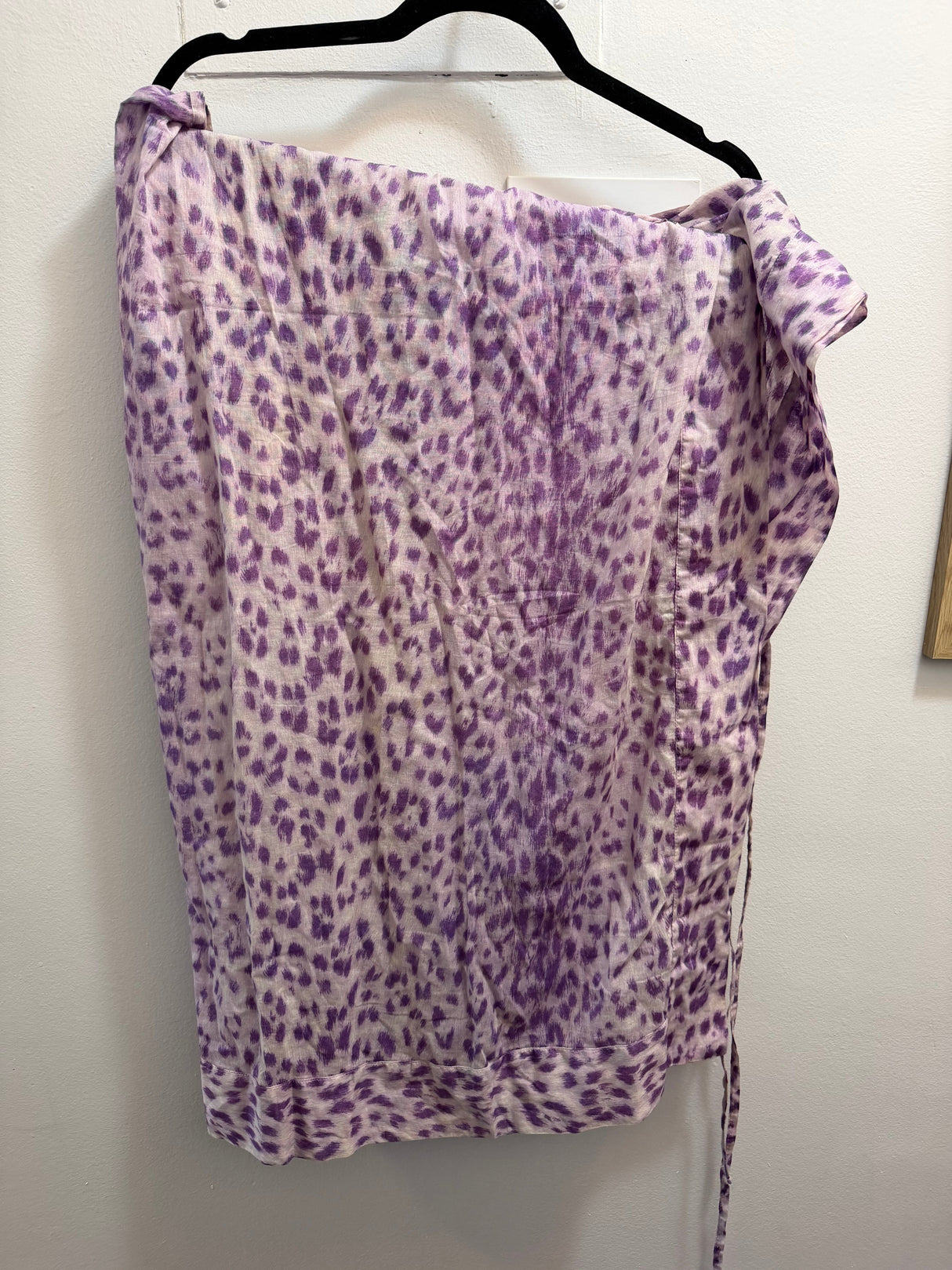 Moschino mare purple cheetah skirt TUV #8765432