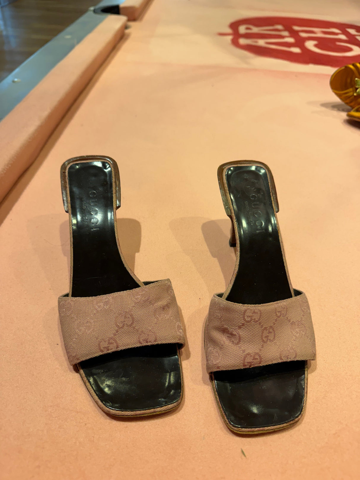 Tom Ford era Gucci pink mules size 37 - TUV #18