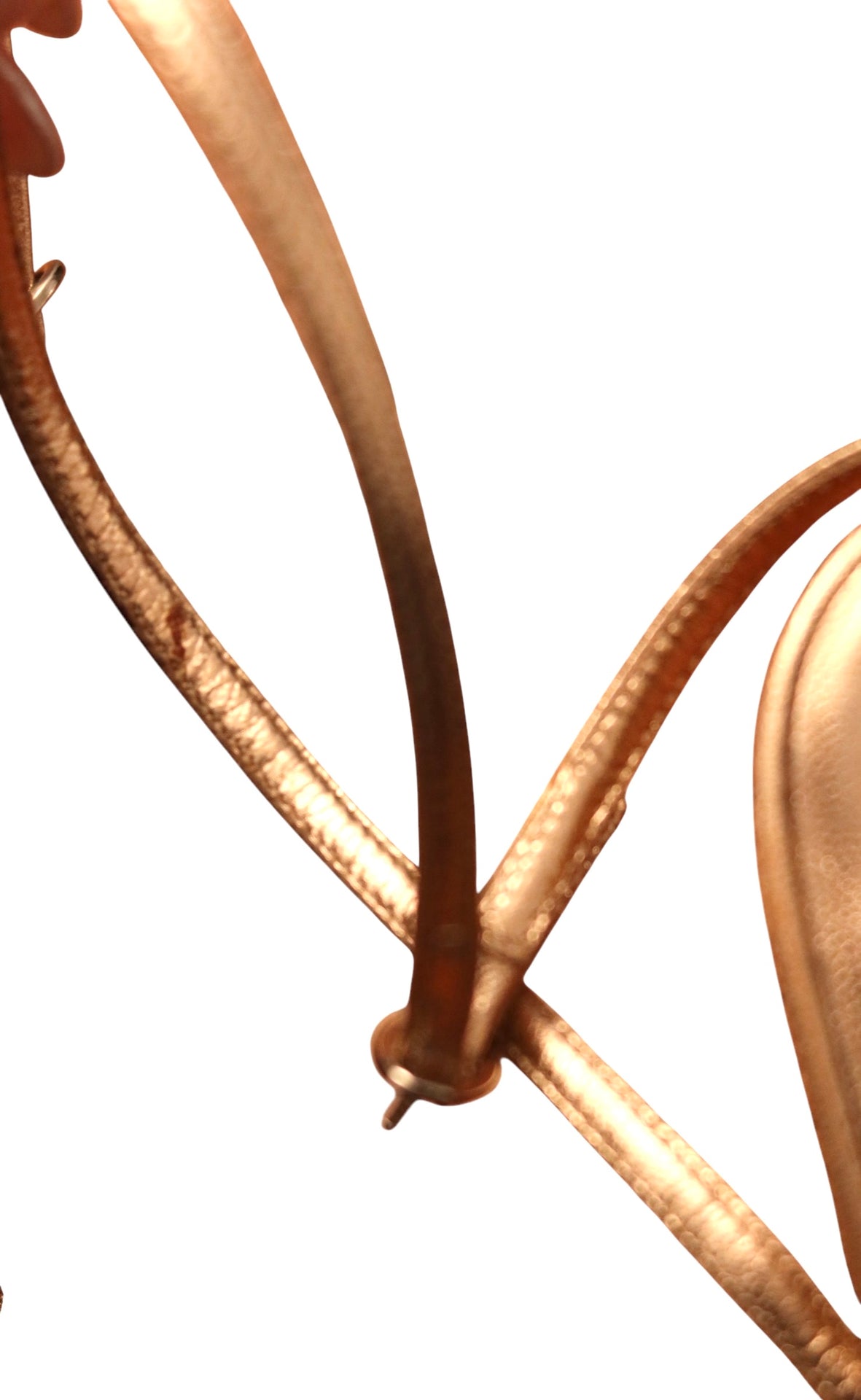 Escada gold strappy heels (8B)