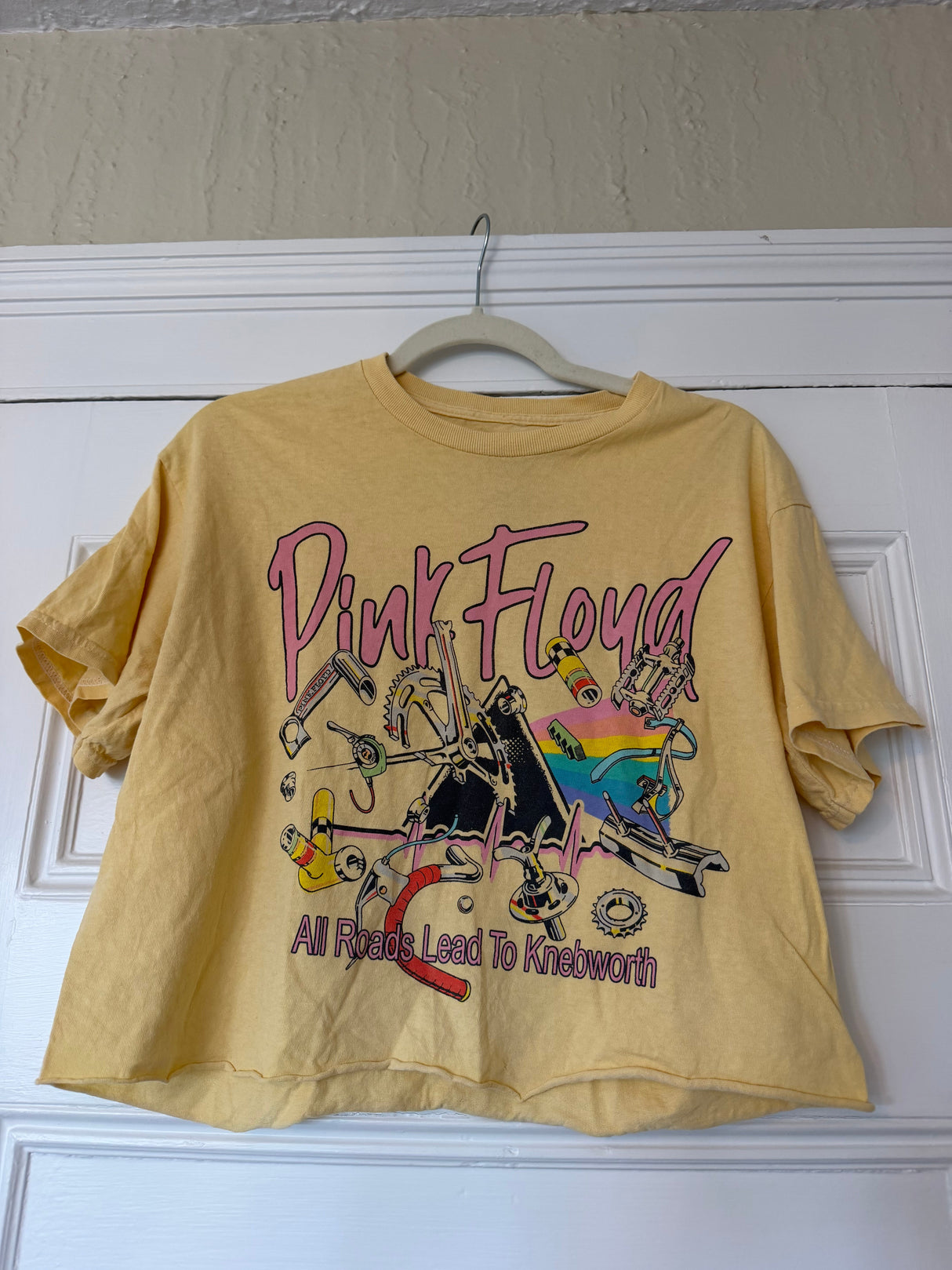 Yellow Pink Floyd tee - sku TUV #87690