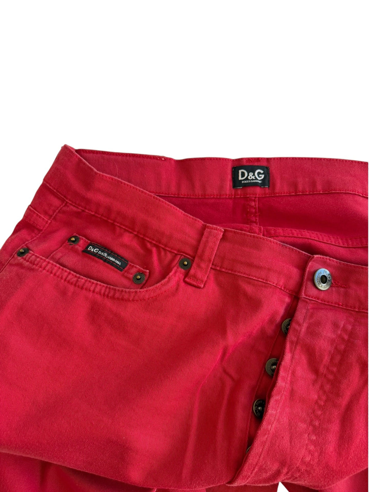 Dolce & Gabbana red pants