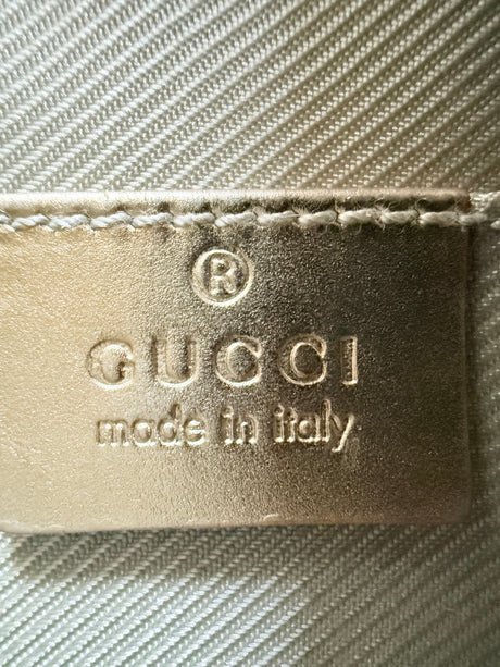 Gucci Vintage Monogram Boat Pochette