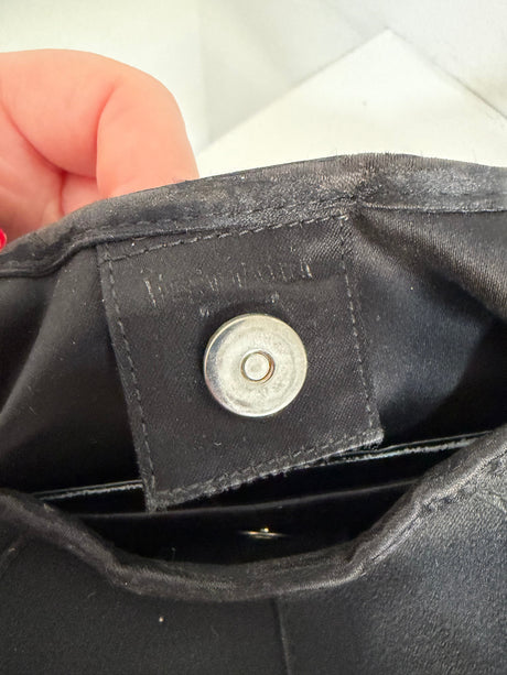 Tom Ford Era Archival Yves Saint Laurent Black Satin Mombasa Bag