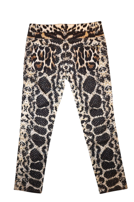 Roberto Cavalli animal print jeans (40)