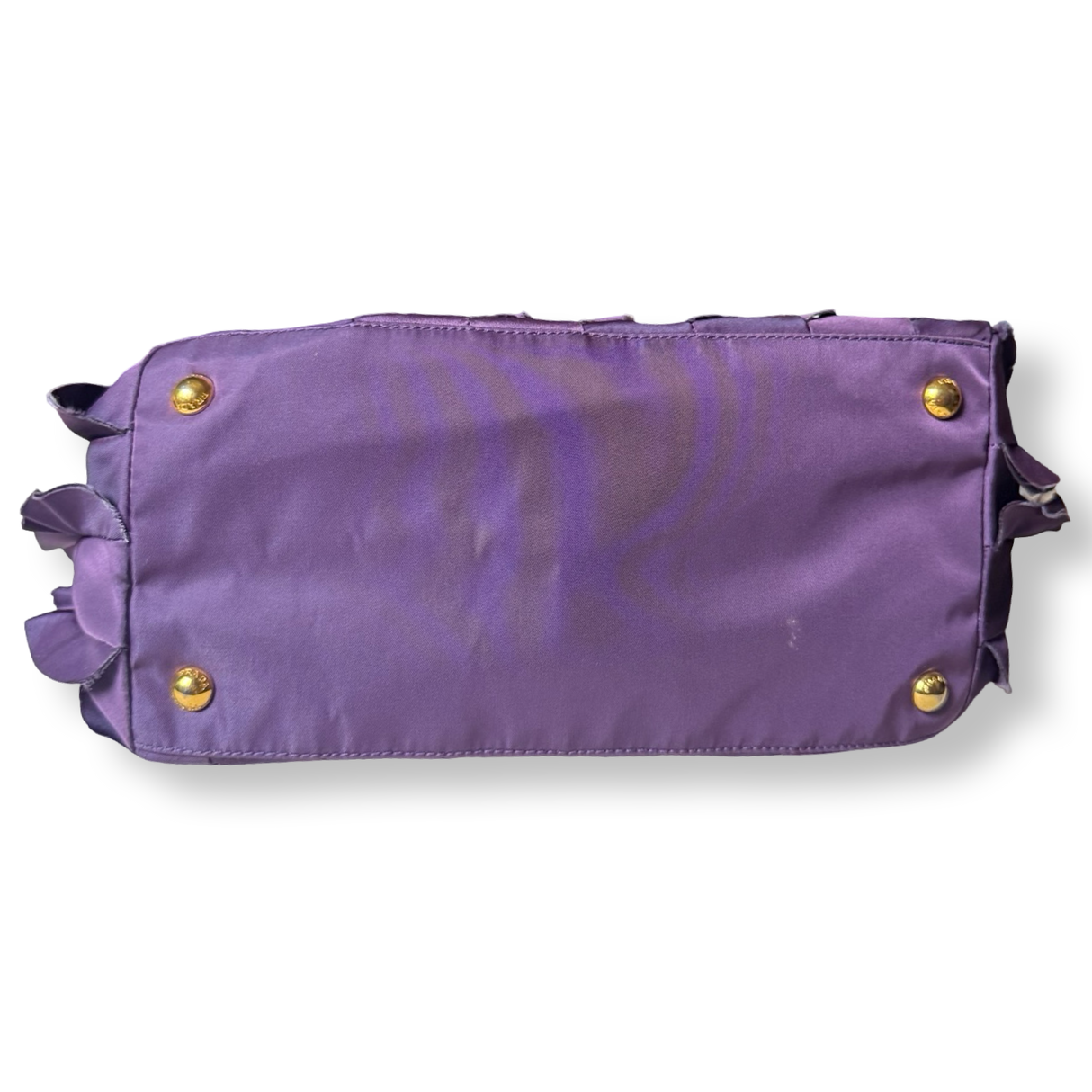 Prada Tessuto Ruffle Tote