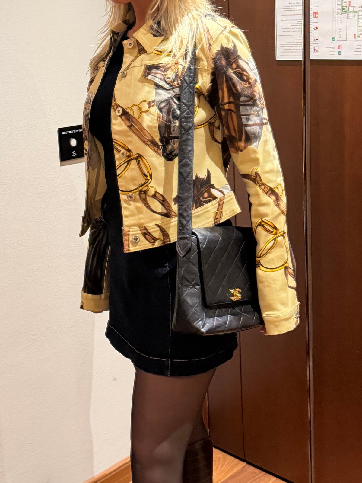 Rare Dolce & Gabbana Equestrian 90s Jean Jacket - Size S