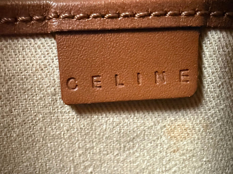 Celine Vintage Marbled Shoulder Bag
