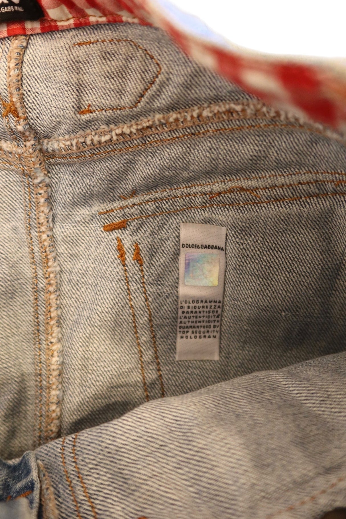 Dolce & Gabbana denim skirt