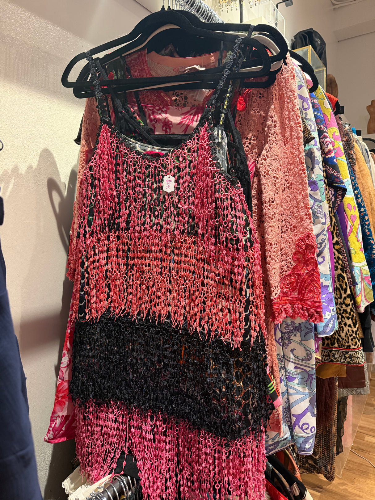 Custo Barcelona Mini fringe dress