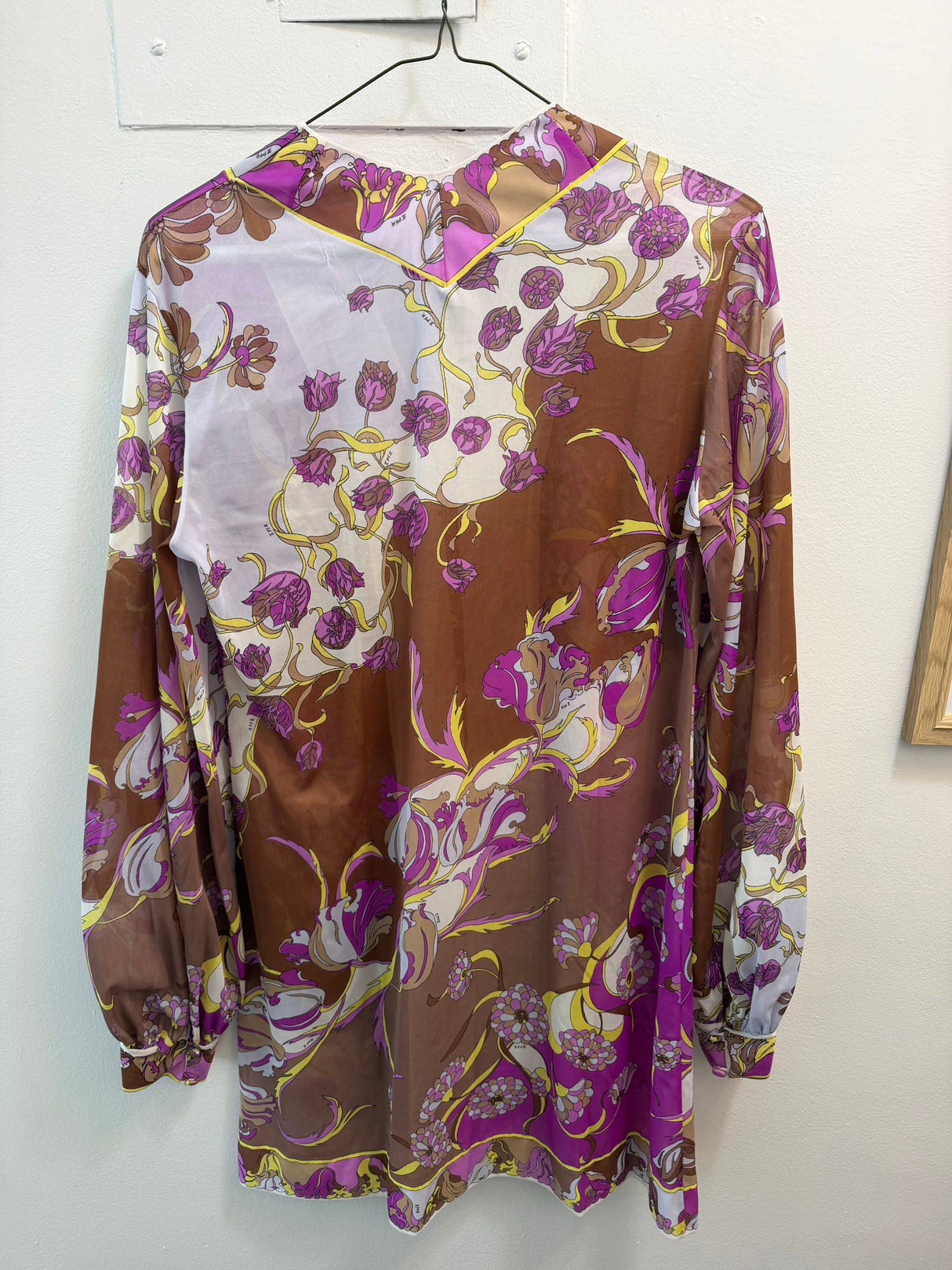 Vintage Emilio Pucci purple tunic size small - TUV #1275