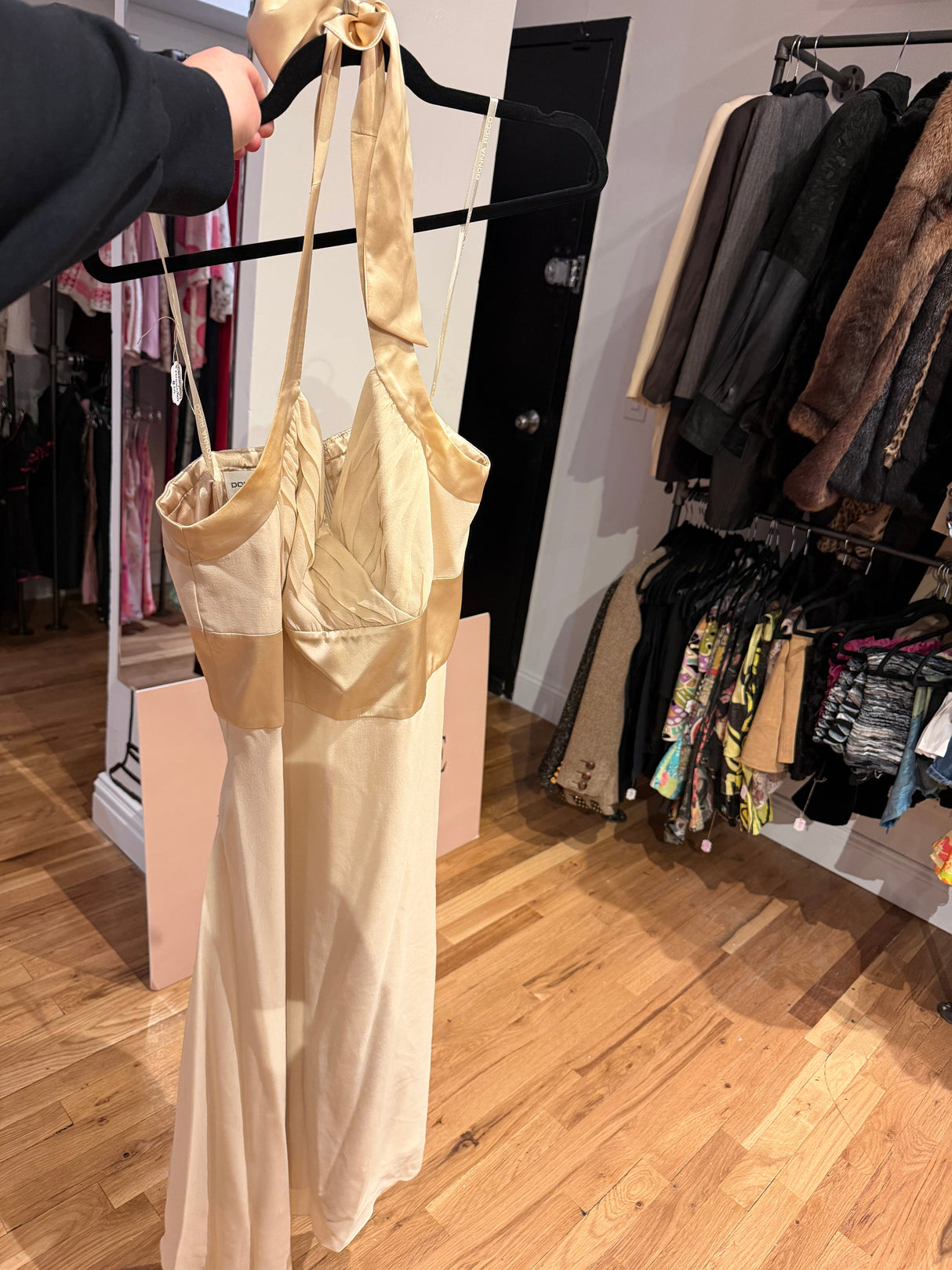 Champagne gown size 12