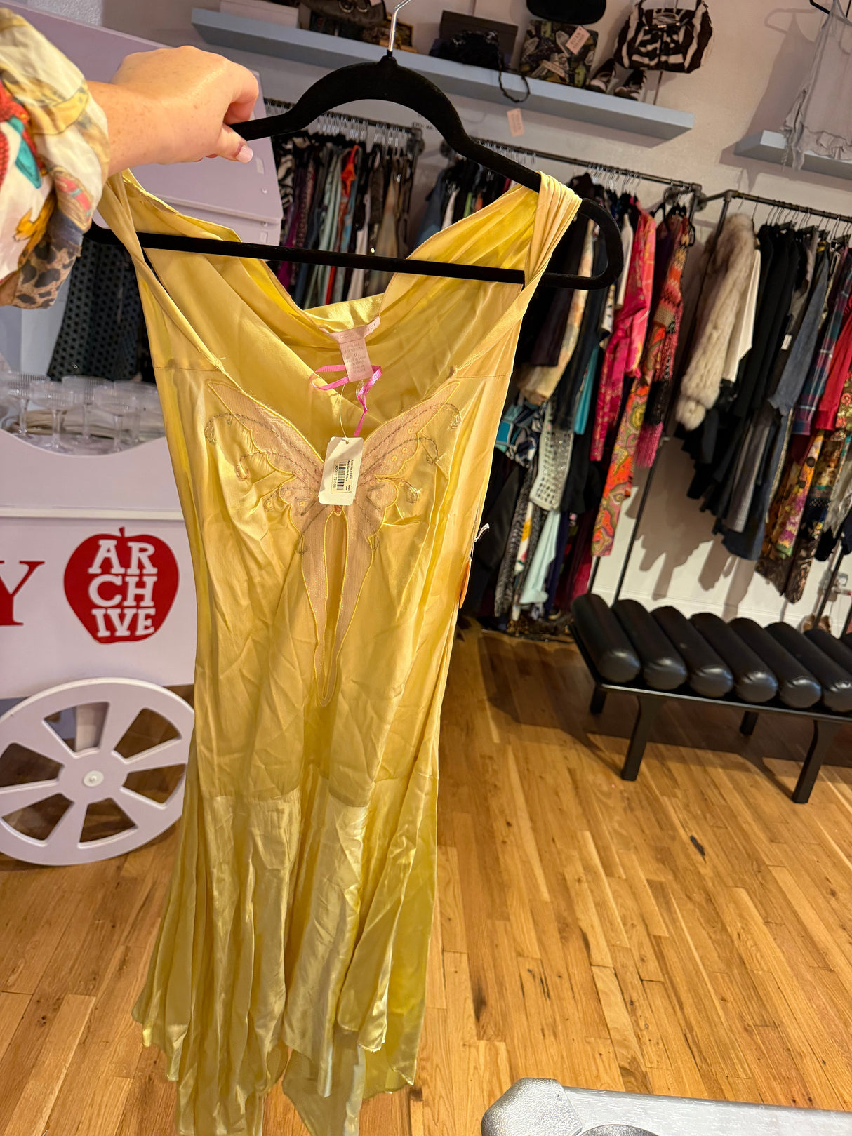 Vintage NWT 100% silk dress TUV #321