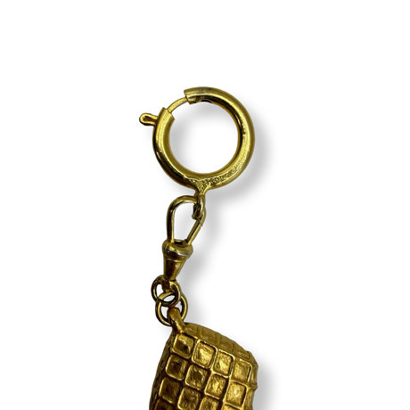 Chanel Vintage Matelasse Chain Belt