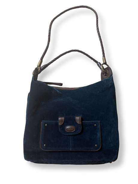 Chloe Paddington Velvet Shoulder Tote