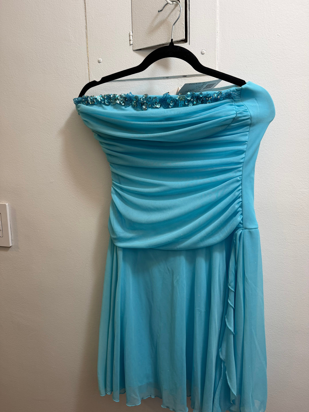 Blue strapless fairy dress - TUV #456456