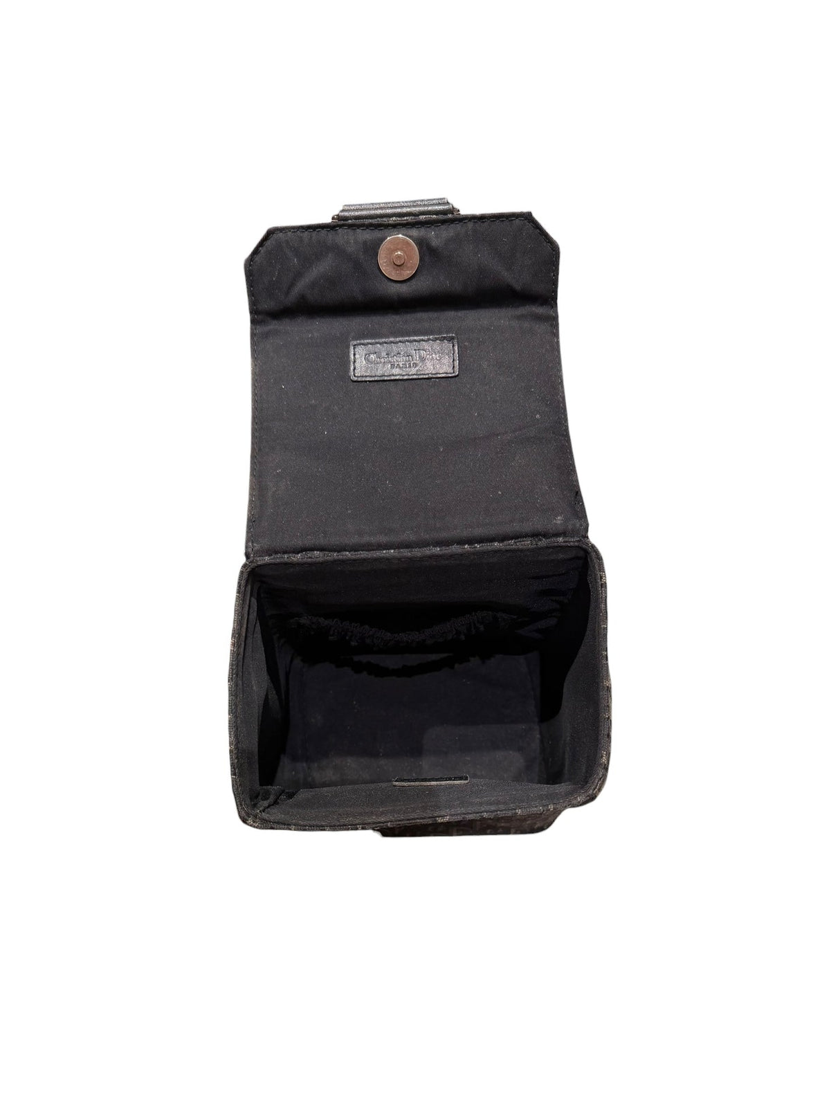 Dior trotter monogram box bag with diorissimo black print