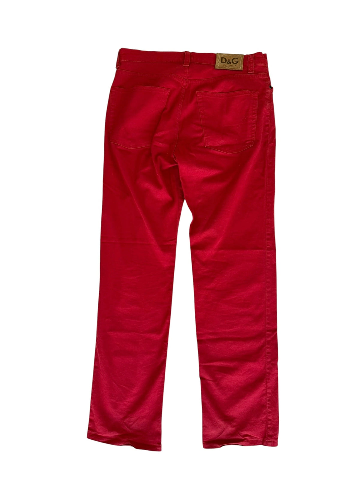 Dolce & Gabbana red pants