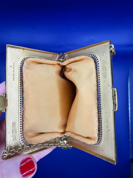 Vintage Mini Mesh Gold Purse