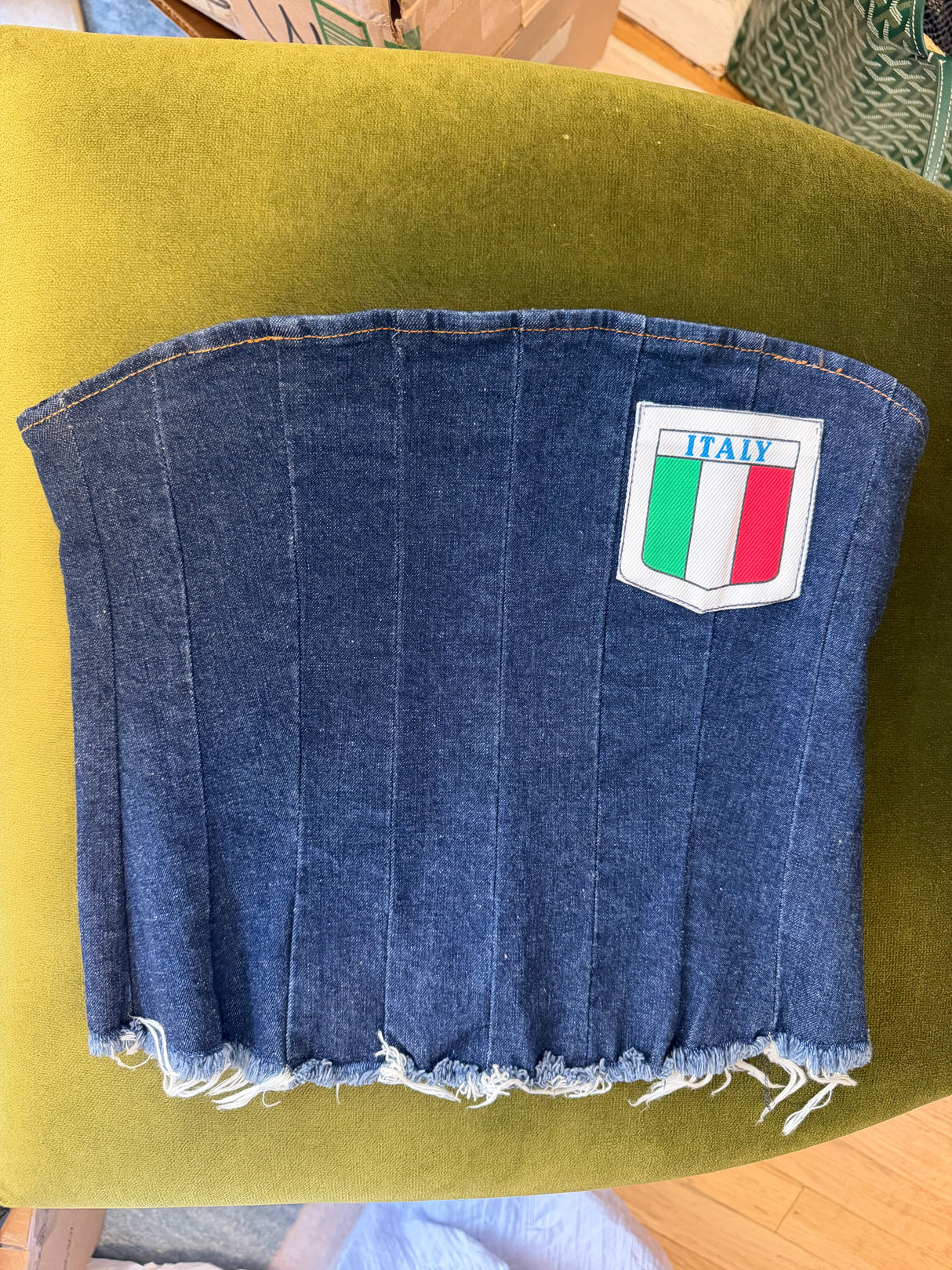 Dolce & Gabbana Italy denim tube top - sku tuv #424242