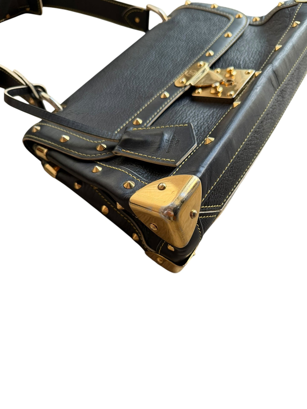Louis Vuitton black Suhali L’Aimable bag