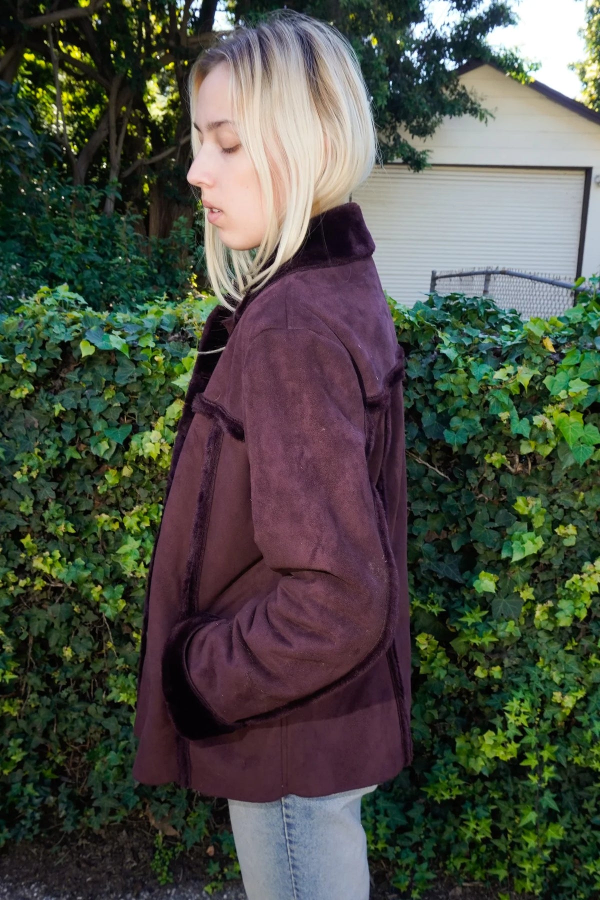 Suede and Fur Jacket