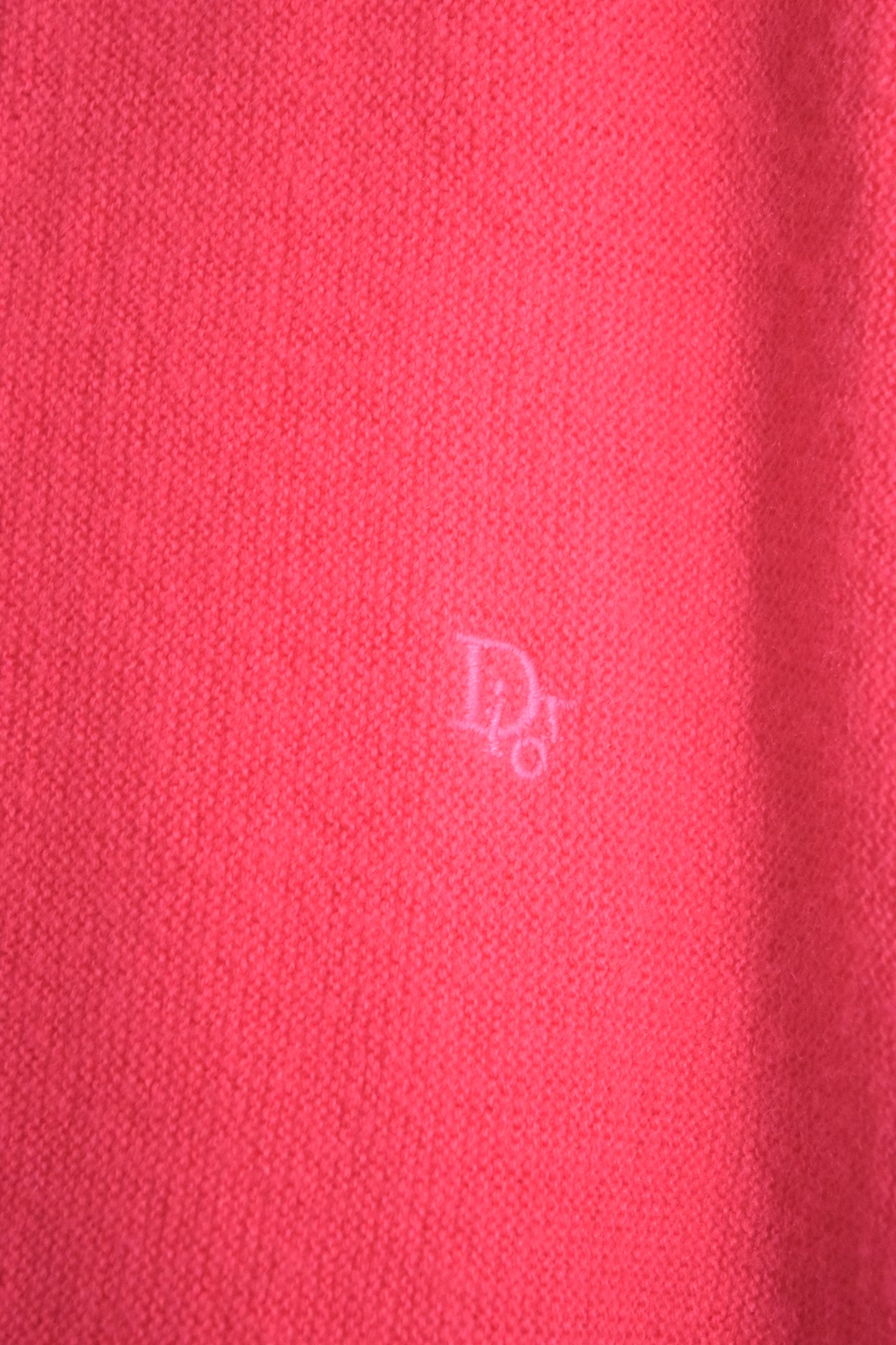 Red Dior Cardigan