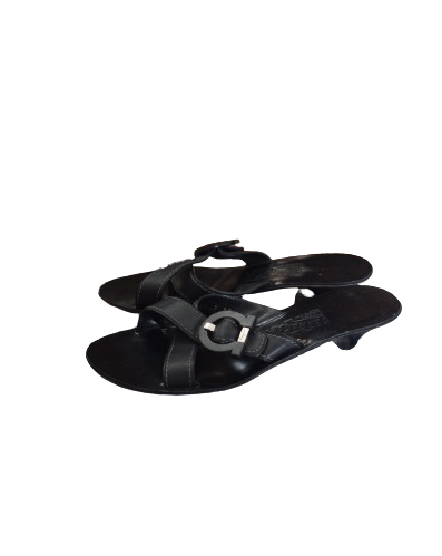 Salvatore Ferragamo Black Sandals