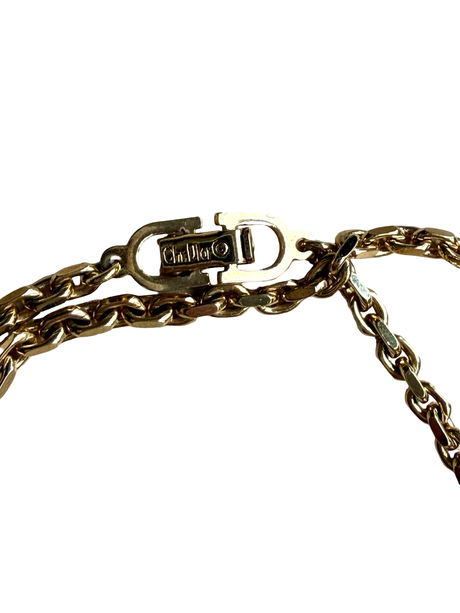 Dior Vintage Tinsel Chain