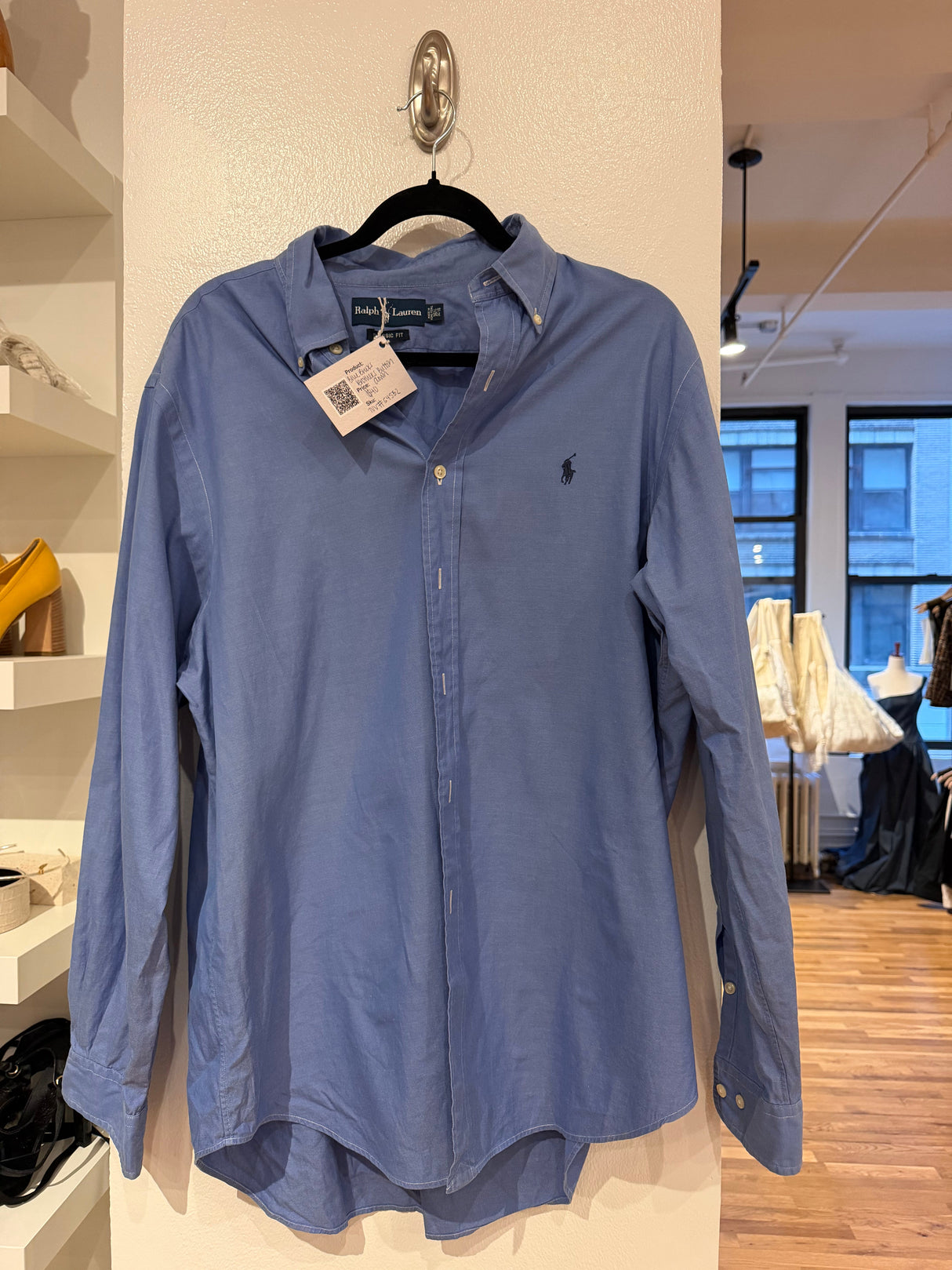 Blue Ralph Lauren button down #54552