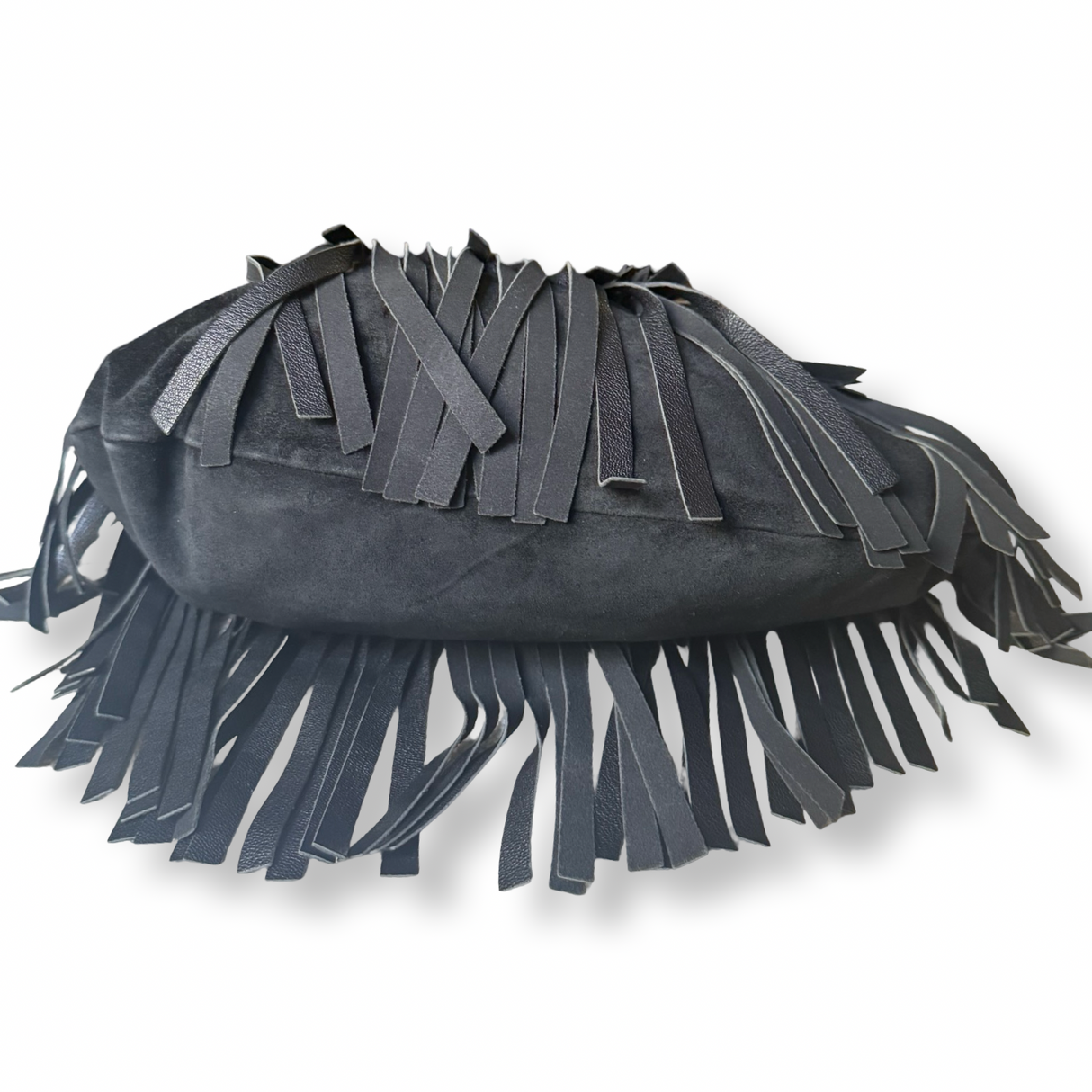 Yves Saint Laurent La Boheme Suede Fringe Shoulder
