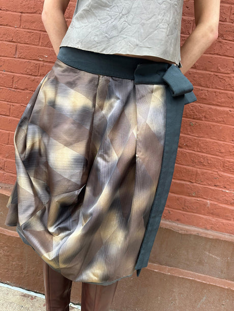 Marni Winter 2012 Silk Skirt