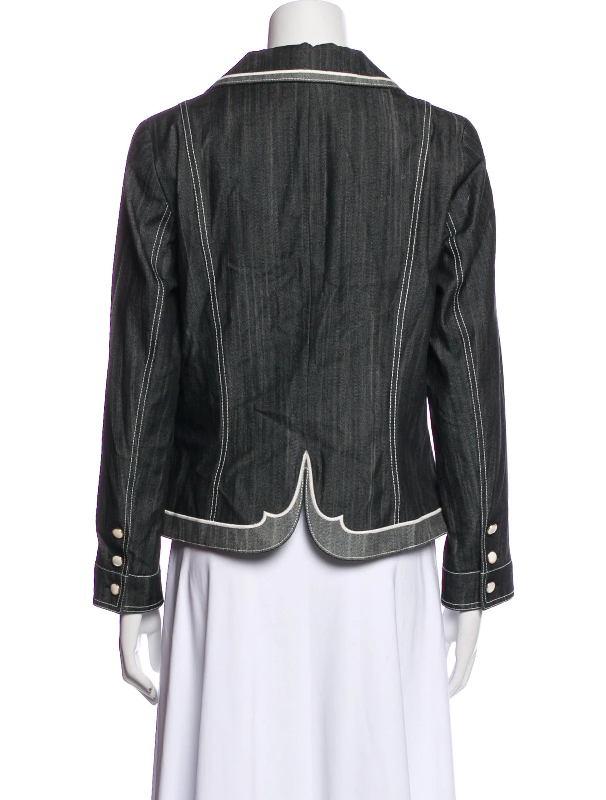 Escada Denim Detail Blazer