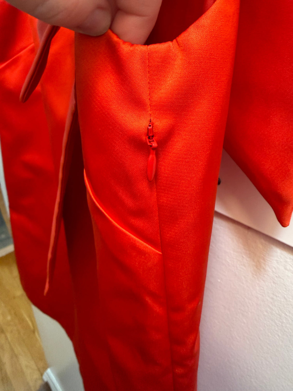 Red Parosh Dress with Bow size 8