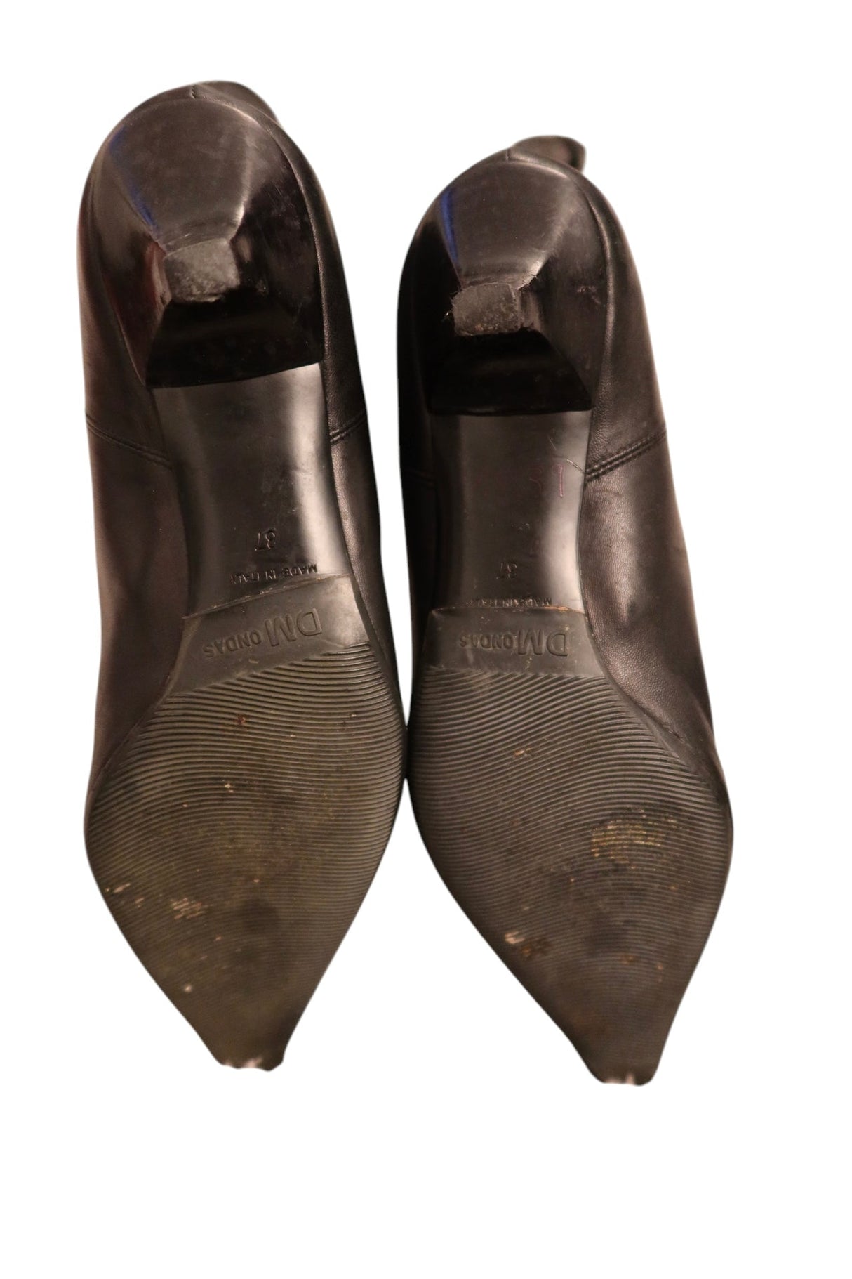 Dior black boots with star and piercing Galliano era (37)