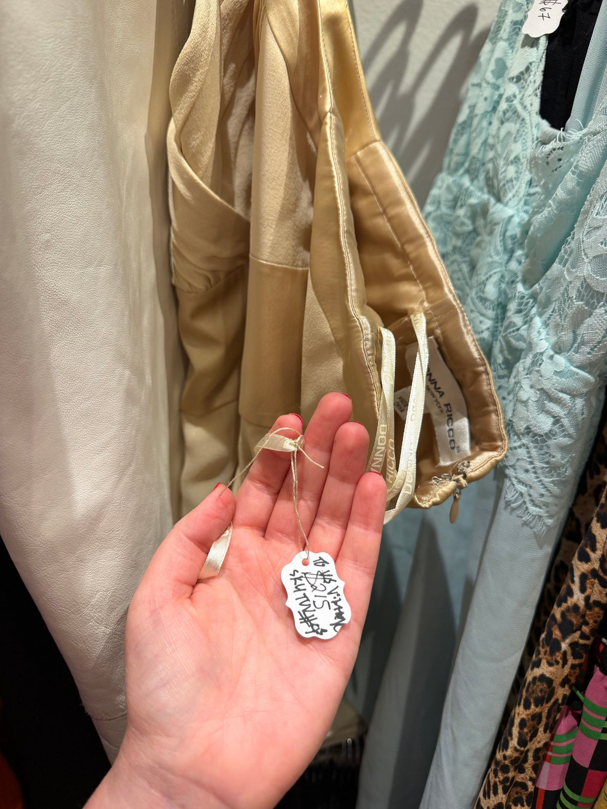 Champagne gown size 12