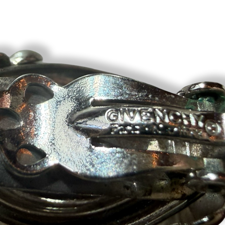 Givenchy Vintage Round Knot Earrings