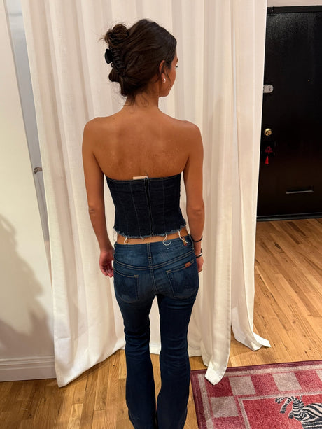 Dolce & Gabbana Italy denim tube top - sku tuv #424242